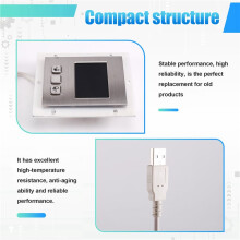 Panel Mount Industrial Waterproof Touchpad Mouse Metal Construction High Sensitivity Accurate Cursor Control, USB