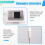 Panel Mount Industrial Waterproof Touchpad Mouse Metal Construction High Sensitivity Accurate Cursor Control, USB 4