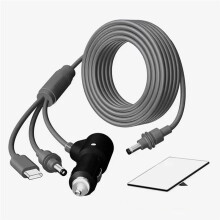 For Starlink 3 in 1 Power Cable Car Charger, Cable and Type-C to Adapter Waterproof Cord Cigarette Lighter