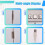 Panel Mount Industrial Waterproof Touchpad Mouse Metal Construction High Sensitivity Accurate Cursor Control, USB 7