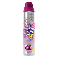 1001 Carpet Fresh Pet Thai Orchid & Passionfruit Fragrance – Quick drying, For use On Carpet Rug Upholstery Freshening Foam Pet Odour Remover, Pack