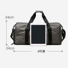 Fitness Backpack Training Sports Duffle Bag Handheld Luggage Trip Travel Bag Women'S Large Capacity Swimming Black