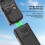 Battery Handle for  Osmo Pocket 4/3 Hand Grip 2800mAh Battery Handle with Type-C Interface Handheld Power Bank 4