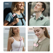 Clip Cap Folding Handheld Fan  Portable Clip  Fan 3 Speed Rechargeable USB C Personal Fan for Hat Travel Outdoor A