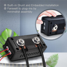 Peacefair Multifunction Battery Monitor Meter Display Digital Current Voltage Solar Power Meter Multimeter Ammeter Voltmeter