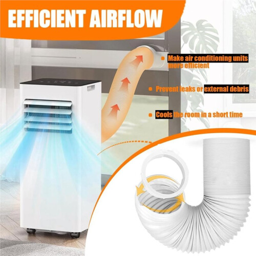 KYR35 Portable Air Conditioner Exhaust Hose Coupler, AC Extension Hose Duct Interface Adapter 1