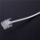 4pcs 10m RJ11 Telephone Connector Extension Cable White 8