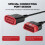 BT200 MAX AI Diagnostic Tools with Cable for ELM327 Prototol Full System OBD2 Scanner 15 Resets  Free Update 3