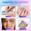 Kit met Strass, Jelly Strass voor Bedazzling, Multicolor 3mm Flatback Edelstenen 6
