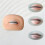 New 3D Eyelash Mannequin Eyes for Eyelash Practice, Flat Doll , False Eyelash Grafting Training Mannequin 3