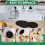 6 Pack Charcoal Filters for Compost Bucket,Compost Filters for Countertop Bin,6.7 Inch,Compost Filter 5