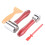 Leather Press  Roller Leather Glue Laminating Roller with Scraper (2.36 Inch +1 Inch) 1