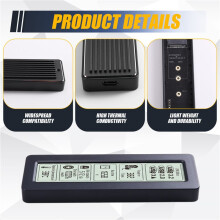 ShuoLe Gabinetes para Discos Rígidos M. 2 NVMe e de Protocolo Duplo, Equipados com Cabos de Dados ACC 5G e com Tela