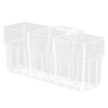 Support pour Plantes D'Aquarium en Acrylique Transparent, 3 Emplacements, Ă Suspendre par le Haut, avec Crochet.