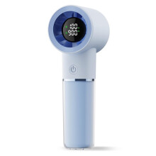 Handventilator, Tragbar, 6 Geschwindigkeitsstufen, Leistungsstarker -Ventilator, Wiederaufladbarer Akku, Taschen-Turboventilator mit Intelligenter