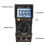 WinAPEX ET8101 Digital Multimeter True RMS Full Protection AC/ Voltage Current Resistance Capacitance with LCD Backlight 5