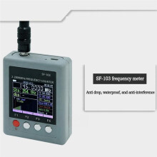 DMR Signal Testable 2MHz-2800MHz Digital Frequency Counter CTCSS/CDCSS Frequency Meter Wide Range Frequency