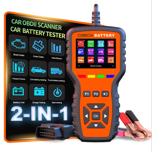 Outil de Diagnostic OBD2 K2PRO avec Écran LCD, Système Multilingue et Diagnostic de Batterie