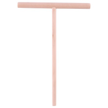 Practial T Shape Crepe Maker Pancake Batter Wooden Spreader Stick Home Kitchen Tool Kit DIY Use 1pc