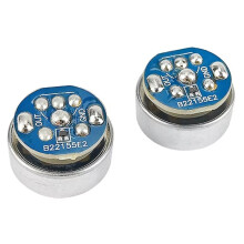 2pcs 16mm Electret Condenser Microphone Web Celebrity Anchor Microphone Unidirectional Mic with Circuit Board for Audio