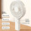 Ventilador de Mesa Dobrável Sem Fio de 6 Polegadas com Motor BLDC, Circulador de Ar, Dobrável em 180, 10 A 7