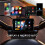 5inch Portable Motorcycle  Screen Player Wireless Carplay Android Auto Waterproof Navigation Display Screen 1