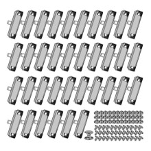 36 Pack Clipboard Clips 4 Inch Clipboard Clamps with Rubber Grip and Hanging Hole for School,Office,Store