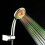 Led 7 Colors Light Quick Flash Shower Head Bathroom Tools Abs 20mm Interface 4