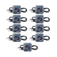9 Sets 100 Degree Camera Module 1MP OV9732 1280x720 USB Free Driver Manual Focus with 2 Meter Cable for WinXP/7/8/10