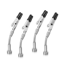 4Pcs Flexible Gooseneck Metal with Alligators Clips for Helping Hands Third Hand Tool Automobile Electronics