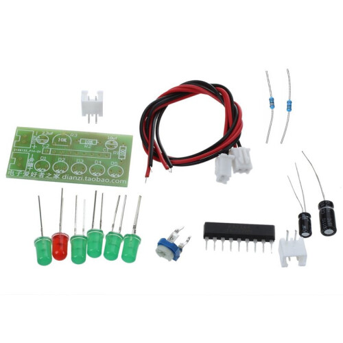8X KA2284 Audio Level Meter Level Indicating Suit LED Indicator DIY Kit for 2