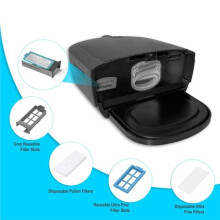 36-DELARS CPAP-Filterkit för Respironics DreamStation 2, Inkluderar Återanvändbara och Engångsfilter