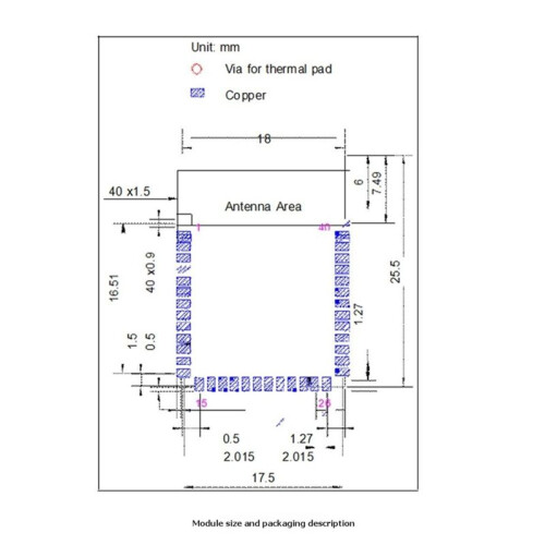 4 Pezzi XH-S3E N16R8 Modulo Dual Core ESP32-S3-1 Modulo con WiFi +  5.0 Dual-Core MCU 2