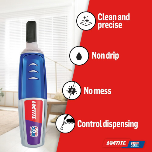 Loctite Loctite Super Glue Creative Pen, For Precise Application on Multiple Materials, 2