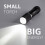 Lepro Small Torch Battery Powerd Bright LED Flashlight with Aluminum B 5