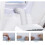 White Adjustable Window Seal Kit for Air Conditioner, Waterproof Insulation Strip for Effective Draft Protection 3