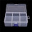 5X 6 Removable Plastic Storage Box Jewelry/Earring/Tools Container Organizer 5
