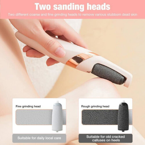 Rechargeable Electric Foot File, Multi-Function, Adjustable Speed, Portable Ergonomic Design 2