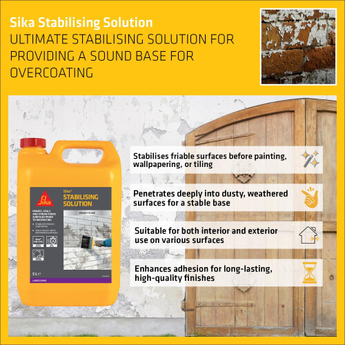 Everbuild 406 Quick Drying Stabilising Solution – Clear – 5 Litre 2