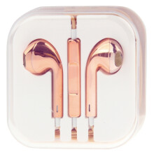 3,5 mm stereo bedrade hoofdtelefoon met galvanische coating en compatibele afstandsbediening, geschikt voor Android-telefoons/pc's/mp3-spelers/laptop