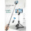 L02 Πολυλειτουργικό τρίποδο Bluetooth Selfie Stick 100cm (Χρώμα: Λευκό): λευκό Δώρο-έκπληξη 2