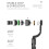 Σταθεροποιητής τρίποδου Bluetooth L08 Selfie Stick (Χρώμα: Λευκό): λευκό Δώρο έκπληξη 5