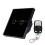 C-Y602 86Mm Type 2-Way/Double-Pole Single-Control Switch/Glass Panel Wall Switch/Smart Home Light Touch Switch, With Rf433 Compatible Remote Control, 2
