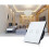 C-Y602 86Mm Type 2-Way/Double-Pole Single-Control Switch/Glass Panel Wall Switch/Smart Home Light Touch Switch, With Rf433 Compatible Remote Control, 7