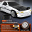Jjr/C C8827 A-Type Q-Version Full-Scale 4Wd Drift Compatible Remote Control Car, Model: Standard Edition (Silver) :Standard Version Surprise Gift 4