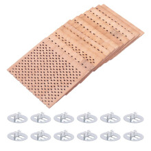 12Pcs 2.75x2.36 Inch Wooden Candle Wicks for DIY Candle Making Wooden Wicks for Candle Making Wood Wick