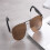 The Gs02 Smart Glasses Support Voice Assistant/Bluetooth Calls/Remote Camera Control (Brown). :brown Surprise Gift 3