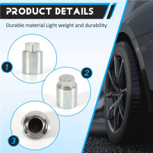 Wheel Locks Set Accessories Alloy Wheel Lock for Accord Element OE 08W42-SNA-100 08181-SF0A2AH 08W42-SNA-101