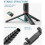 Q12S Bluetooth Compatible Remote Control Rotatable Fill Light Tripod Selfie Stick :Q12s Surprise Gift 3