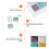 16 Couleurs Pigments Solides Portable 5